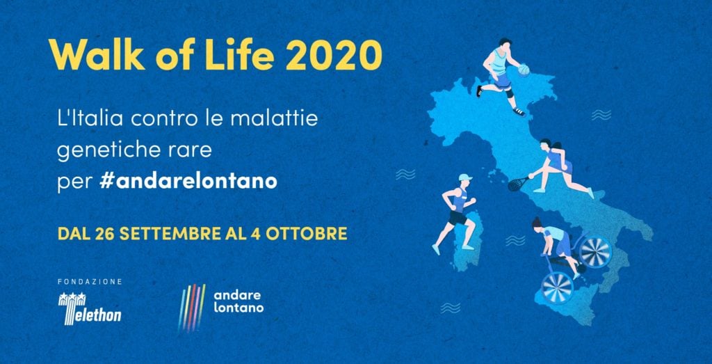 Save the date per Walk of life Italia 2020