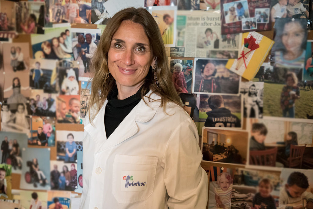 Maria Ester Bernardo, responsabile dello studio clinico avviato nel 2018 all’Ospedale San Raffaele di Milano su 8 bambini con una grave forma di mucopolisaccaridosi. 